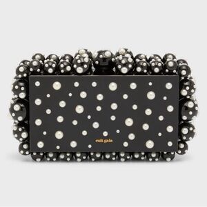 Cult Gaia EOS Pearly Beaded Clutch Bag - NWT